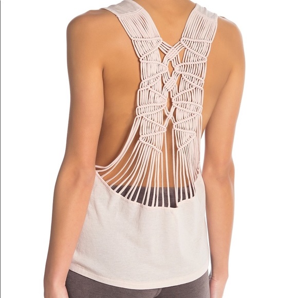 Free People Tops - Free People Wilder Macrame Tank NWT